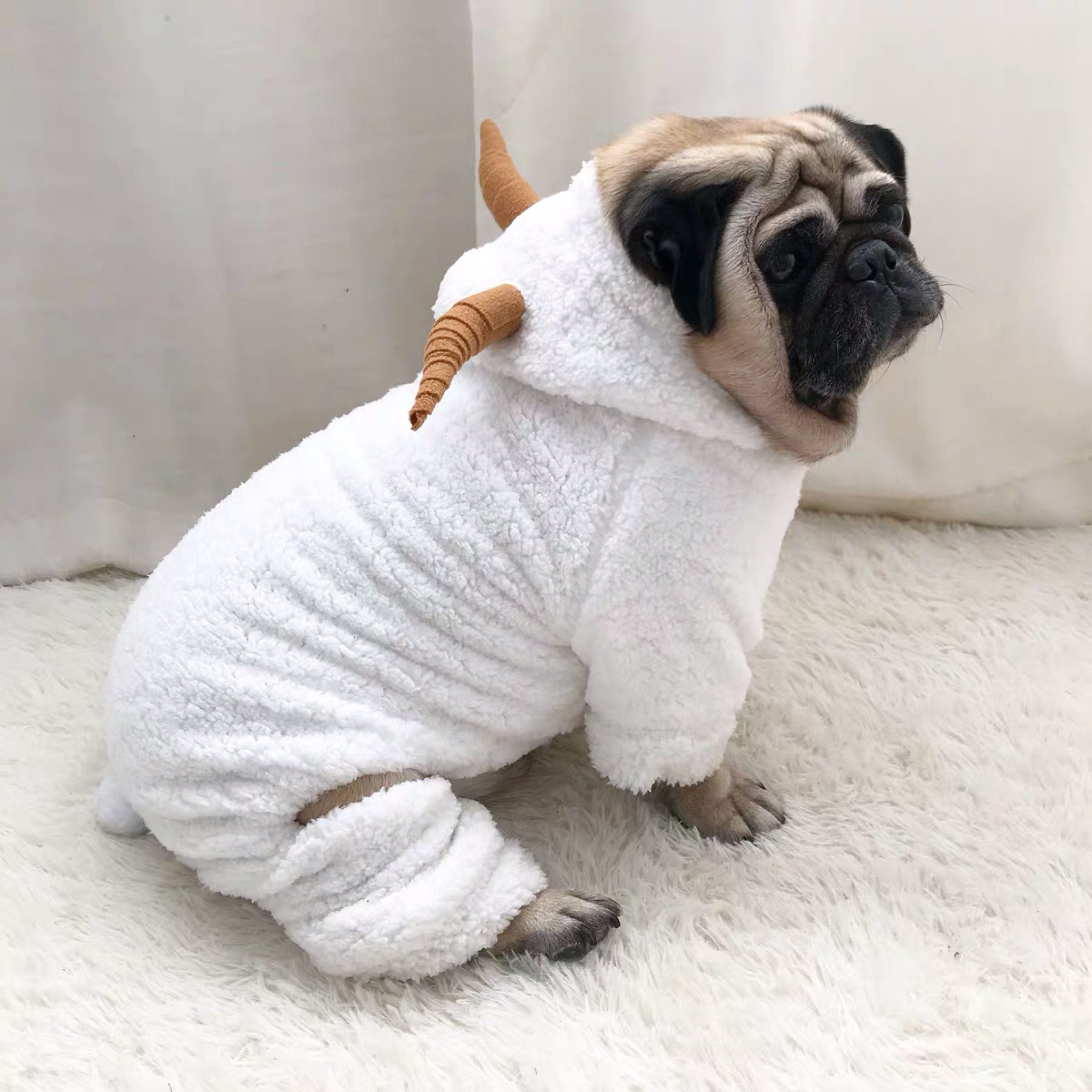 Cartoon Goat Sheep Dog Winter Pajamas - Frenchiely