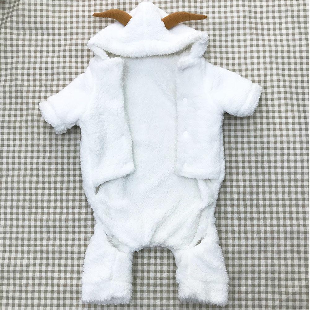 Cartoon Goat Sheep Dog Winter Pajamas - Frenchiely