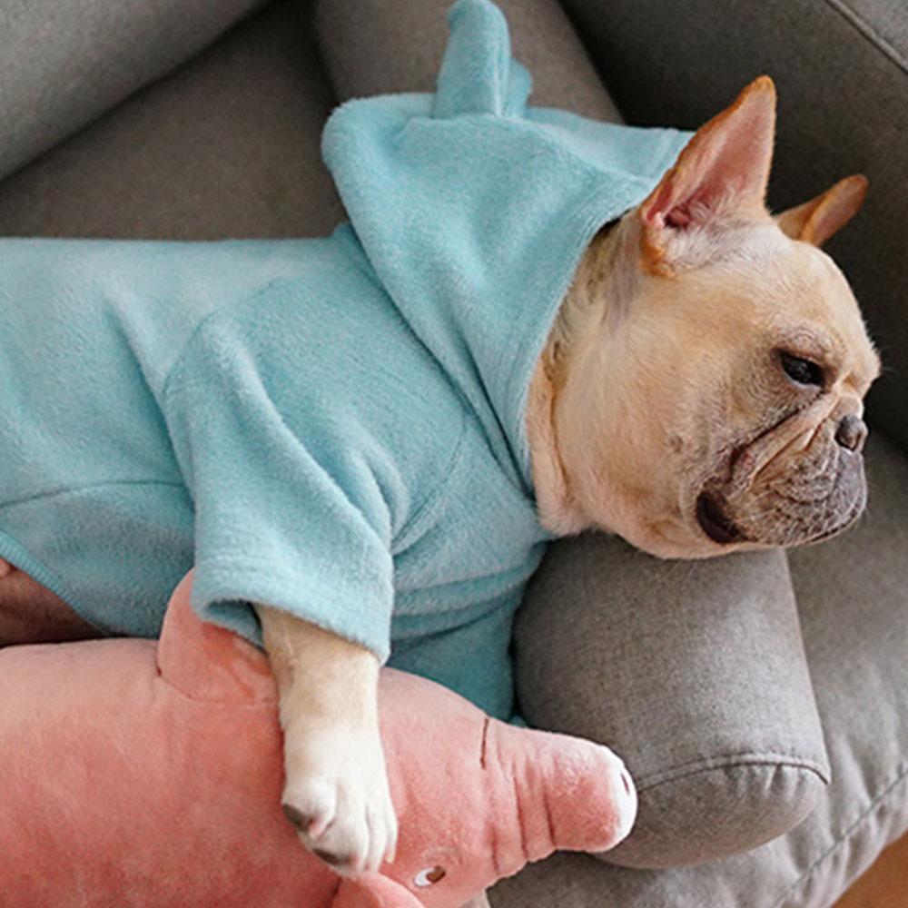 Tiffany Blue Frenchie PJs for Dogs with Bunny Ears - Frenchiely