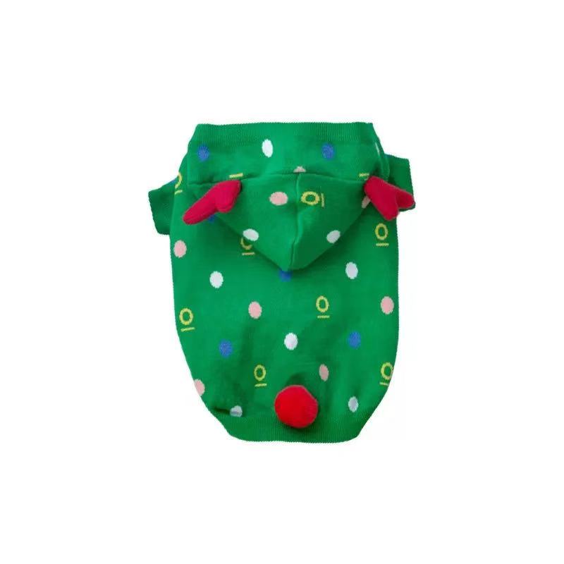 French Bulldogs Christmas Reindeer Sweater Clothes BY FRENCHIELY