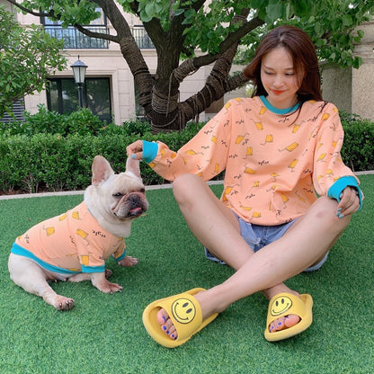 dog and human matching outfits hoodie - Frenchiely