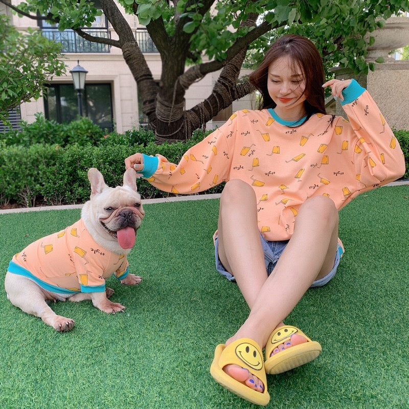 dog and human matching outfits hoodie - Frenchiely