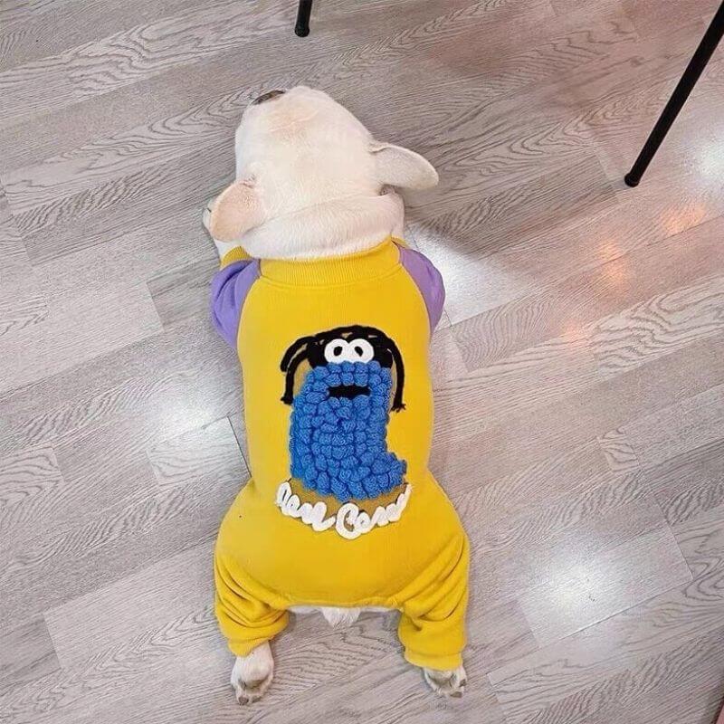 Dog Winter Pajamas Jammies BY FRENCHIELY.COM