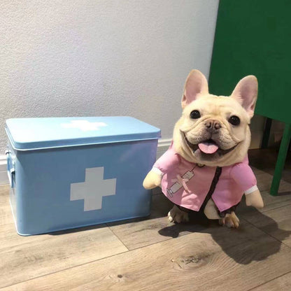 dog doctor nurse halloween costumes by Frenchiely