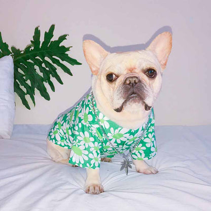 green floral hawaiian shirt - Frenchiely