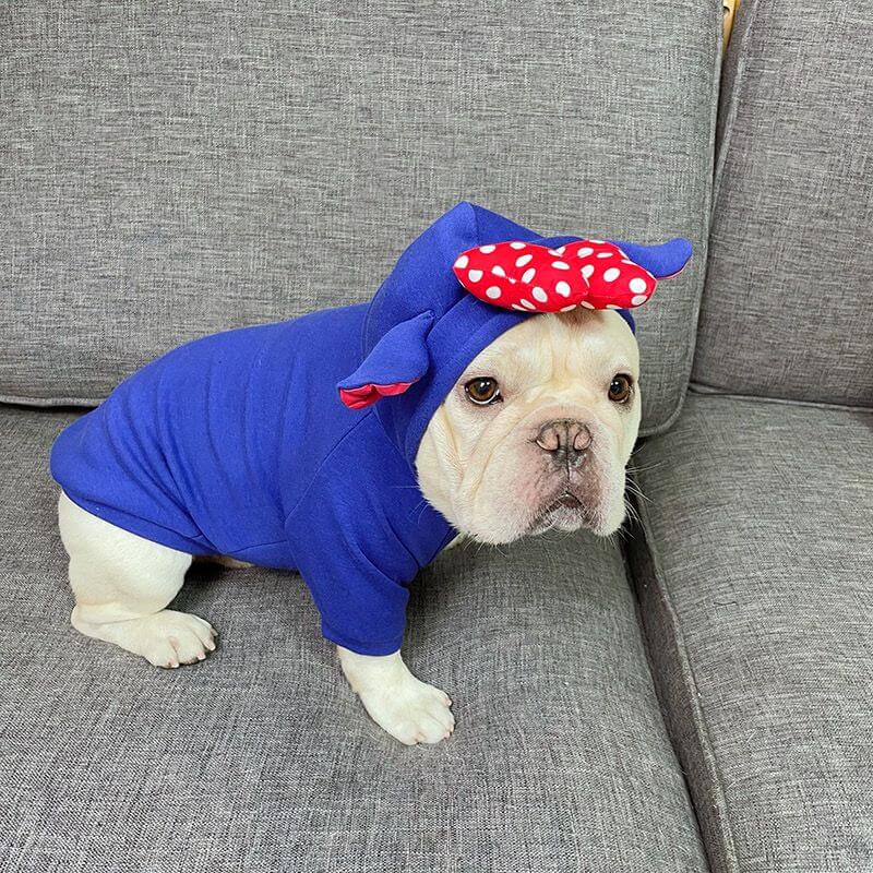 Dog Cartoon Hoodie for Medium Sized Dogs by Frenchiely.com
