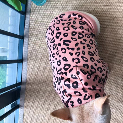 French Bulldog Leopard Hoodie