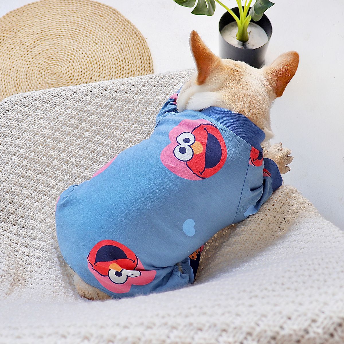 Dog Cookie Monster Pajamas - Frenchiely