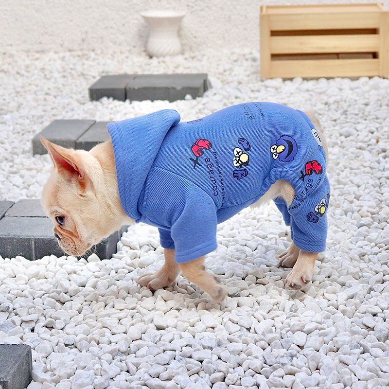 dog pajamas jumpsuit for small medium dog puppy