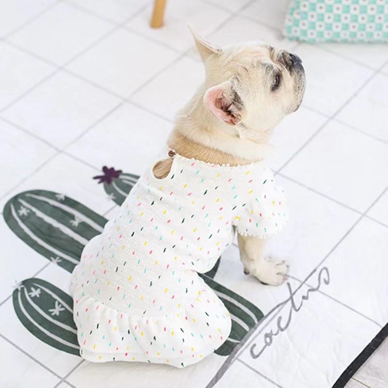 dog puff sleeves dresses - Frenchiely
