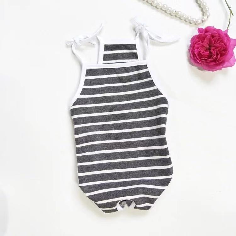 Striped Dog Period Panties Pants - Frenchiely