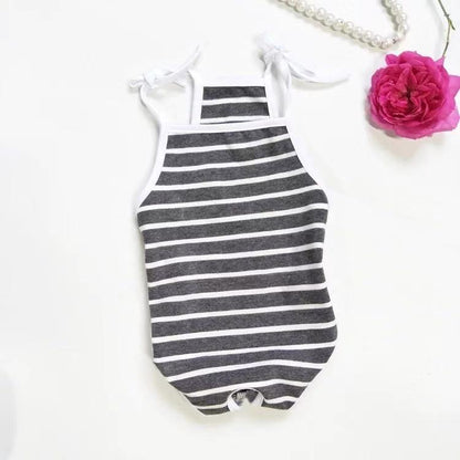 Striped Dog Period Panties Pants - Frenchiely