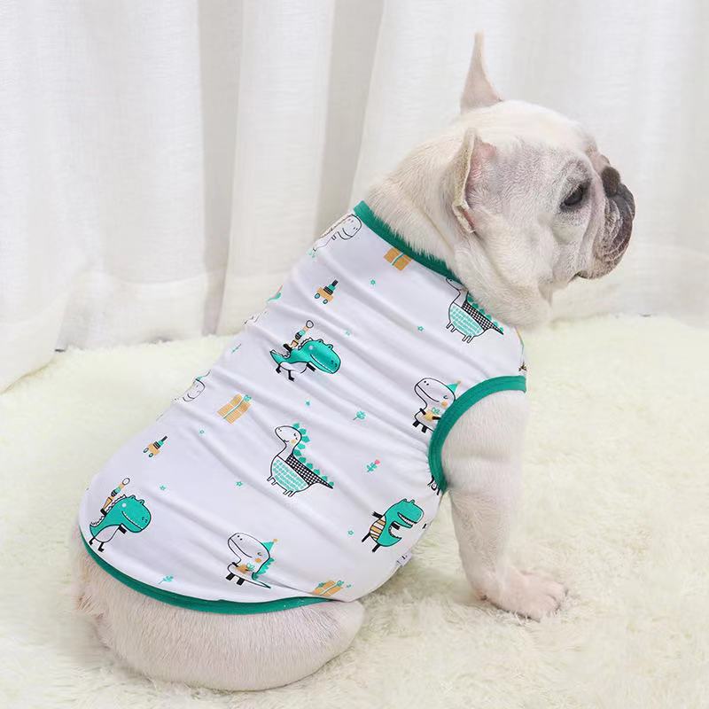 Dog Cartoon Dinosuars Shirts- Frenchiely