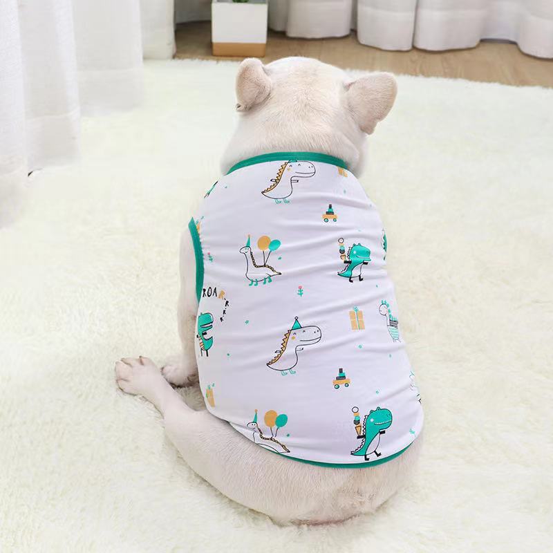 Dog Cartoon Dinosuars Shirts- Frenchiely