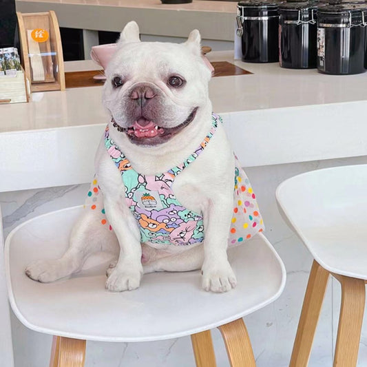 Lace Polka Dress Frenchielydogsummerlacepolkasuspenderdressformediumdog06