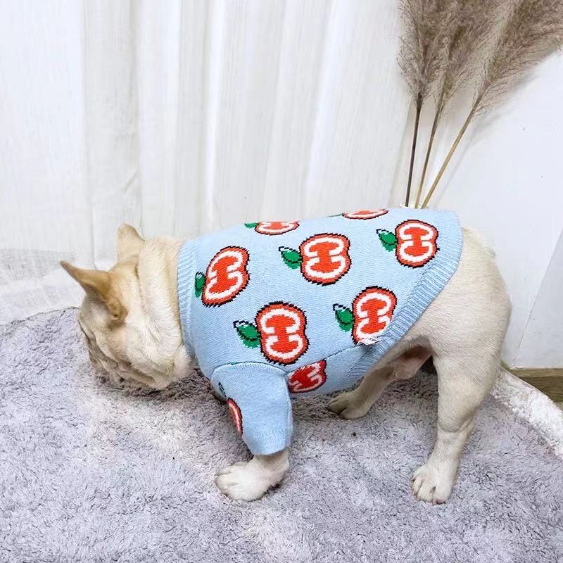 Dog Winter Sweater Jumpers for French Bulldogs