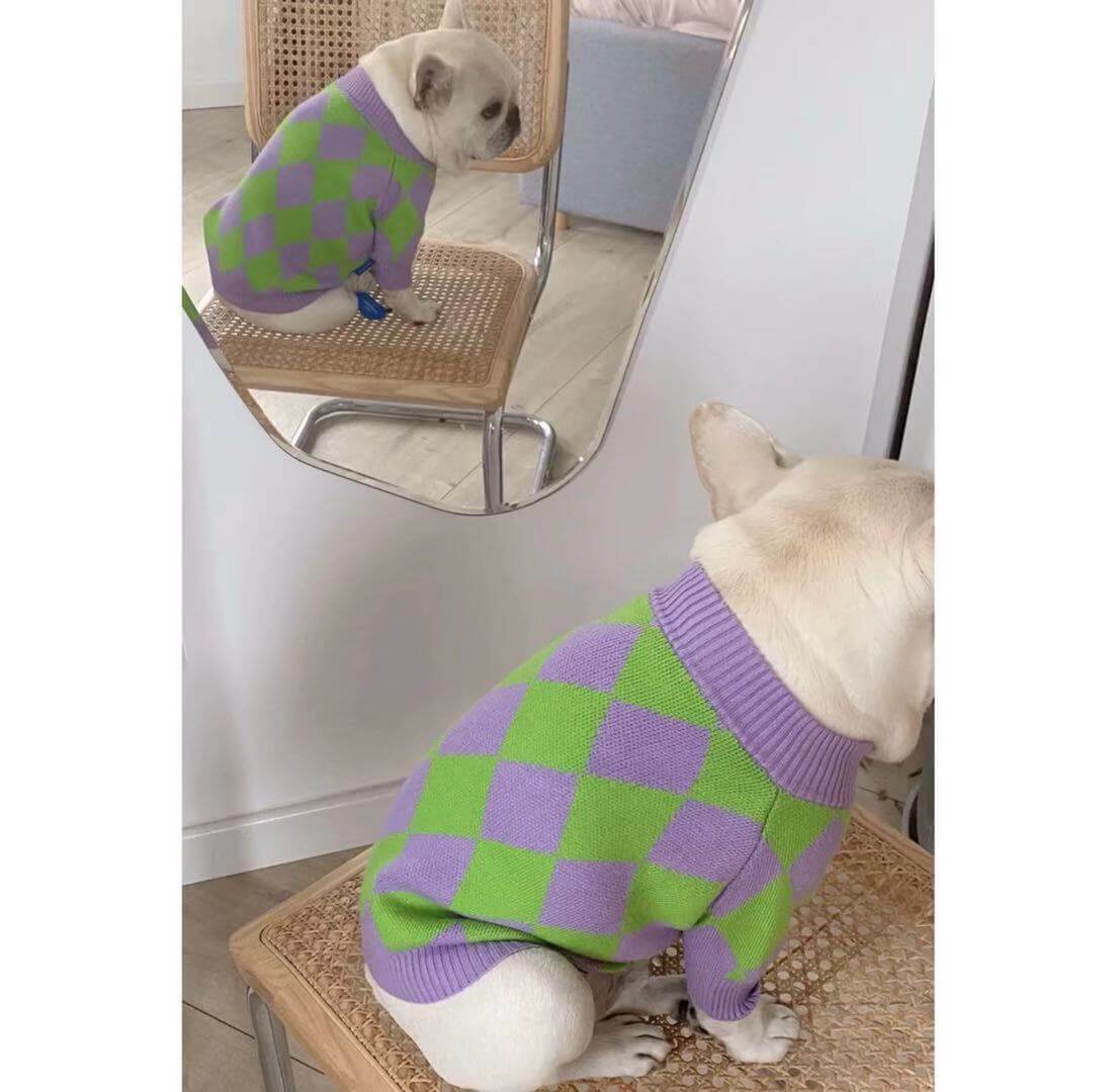 French Bulldog Winter Jumpers Sweater BY FRENCHIELY.COM
