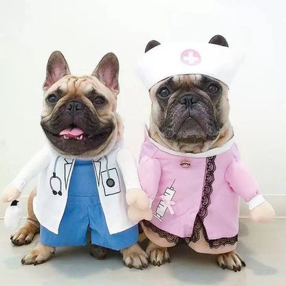 dog doctor nurse halloween costumes - Frenchiely
