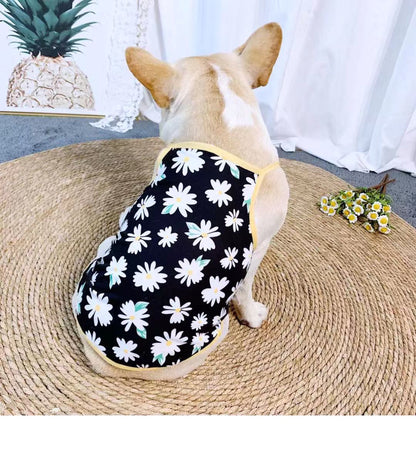 Dog Floral Shirt for Female Dogs - Frenchiely
