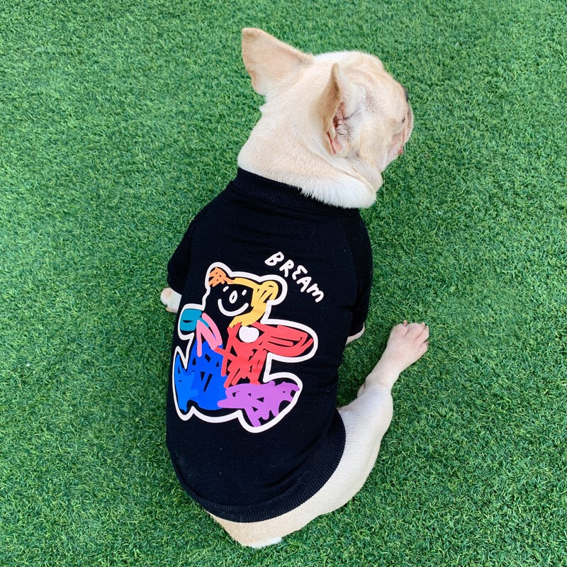 matching shirts for human and dog - Frenchiely