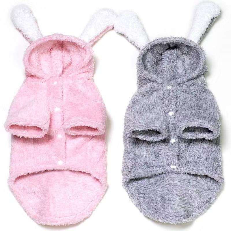 Dog Bunny Hoodie Coat - Frenchiely