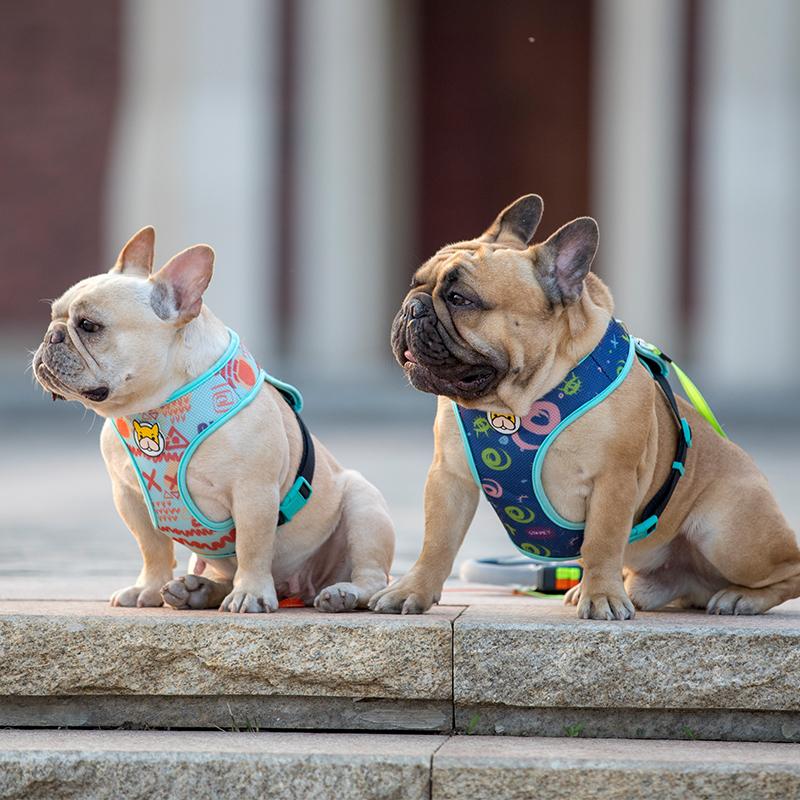 mesh camo harness for dogs - Frenchiely