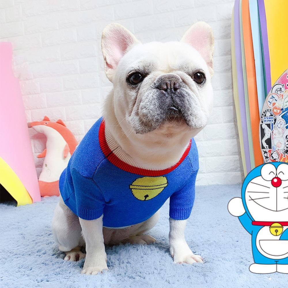 Cartoon Dog Pokonyan Doraemon Sweater - Frenchiely
