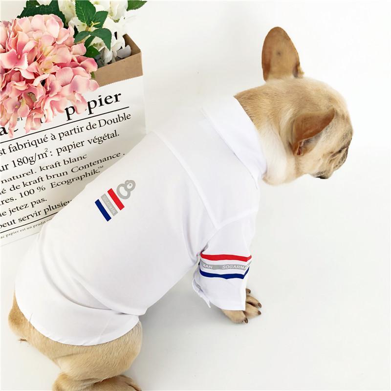 Dog White Shirt Match Formal Suit for Boy Frenchie - Frenchiely