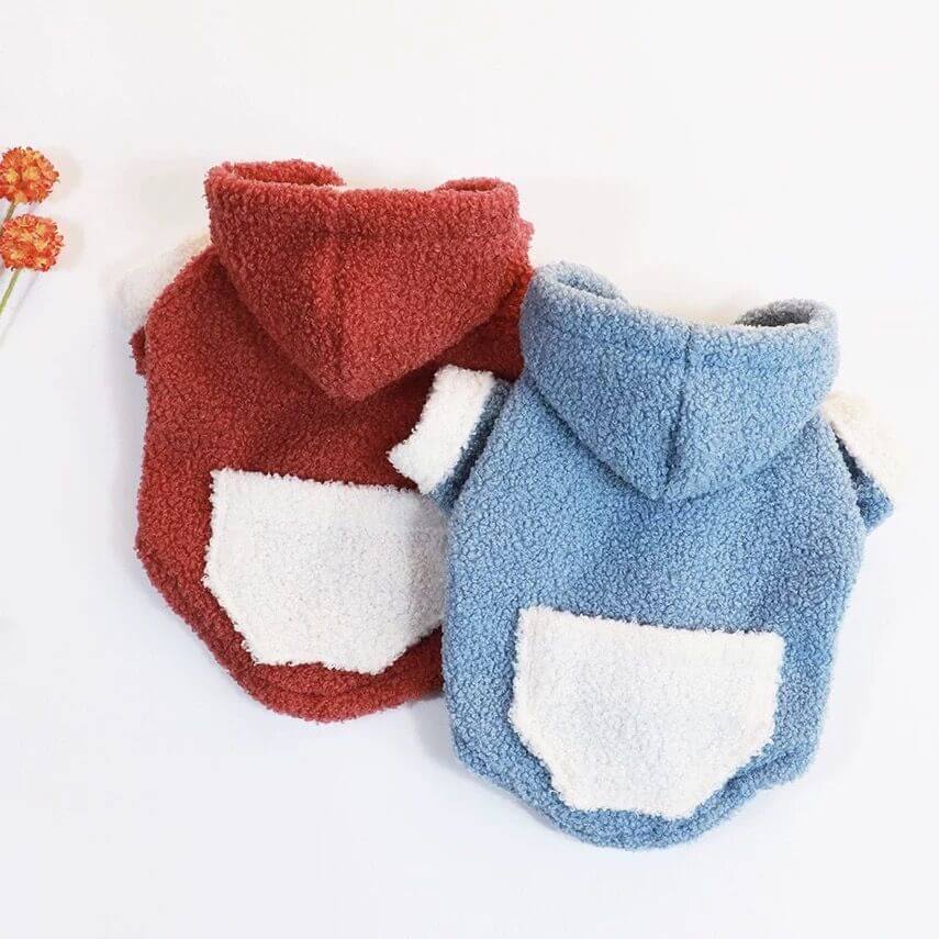 Fluffy Warm Dog Jacket Coat for Frenchies - Frenchiely