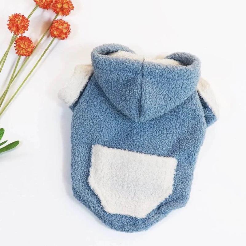Fluffy Warm Dog Jacket Coat for Frenchies - Frenchiely