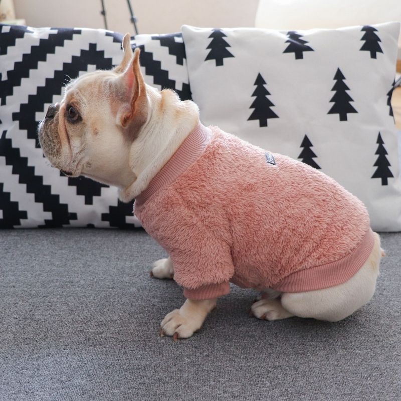 Turtleneck Fur Sweater for French Bulldog by Frenchiely 05