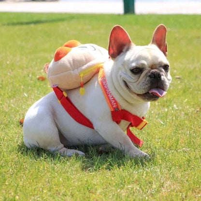 Dog Pet Travel Self Backpack with Leash - Frenchiely