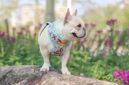 mesh camo harness for dogs - Frenchiely