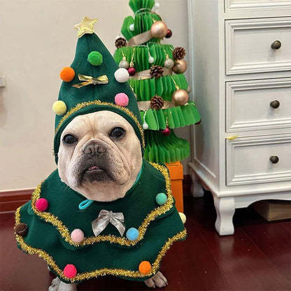 Handmade Luxury Dog Christmas Tree Costume – Frenchiely