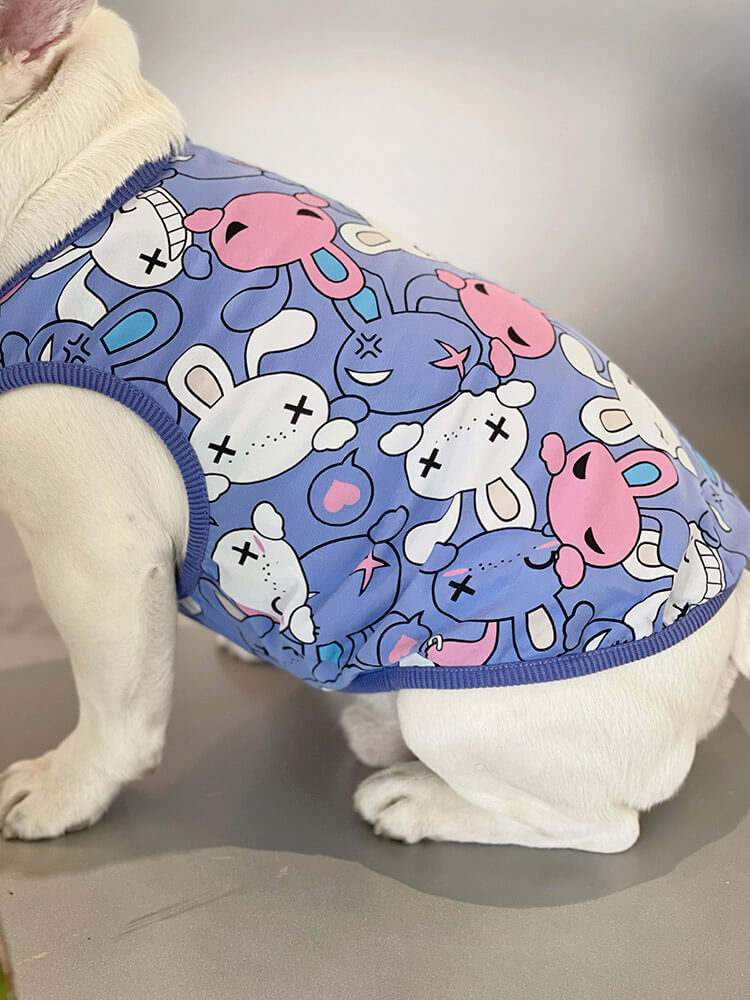 Dog Cotton Bunny Shirt for small medium dogs by Frenchiely