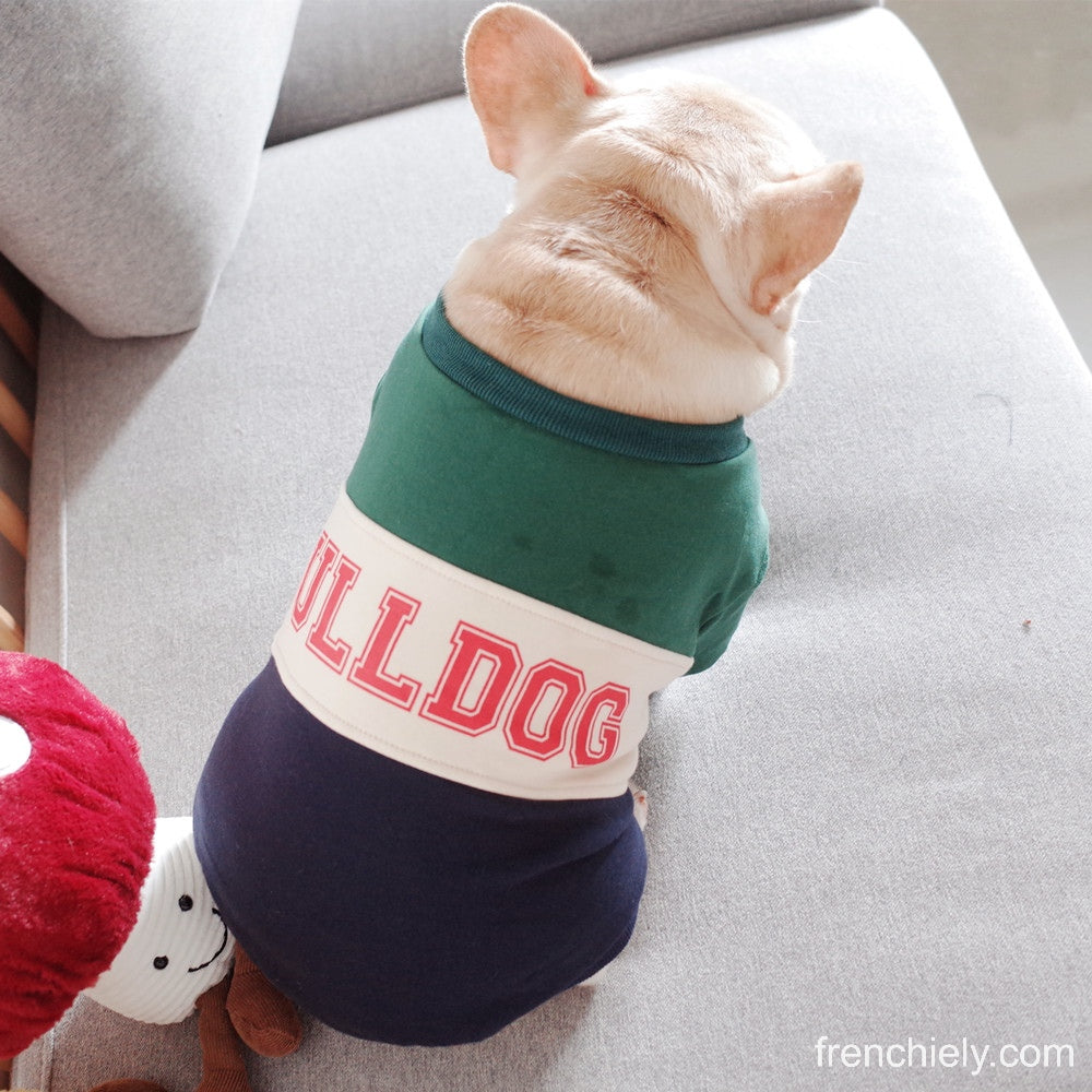 Bulldog Sweatshirt for Small medium dogs by Frenchiely.com