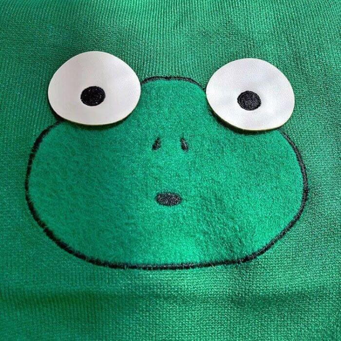 Dog Cartoon Frog Pullover Sweater for Small Medium Dogs FRENCHIELY 2021 DOG FASHION 