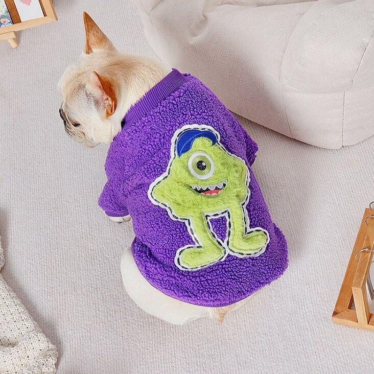 Dog Purple sweaters for small medium dogs by Frenchiely
