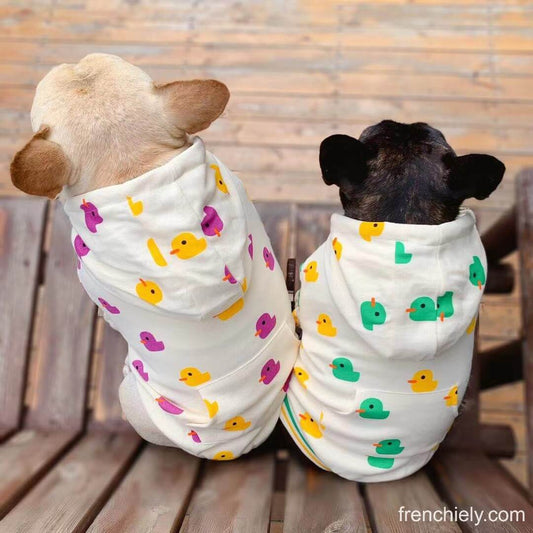 Ducky Warm Hooded Coat dogduckhoodedcoatformediumdogsbyFrenchiely_5