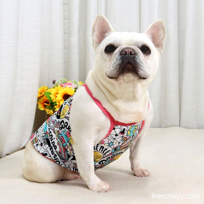 Dog Summer Cooling Mesh Shirt for medium dogs 