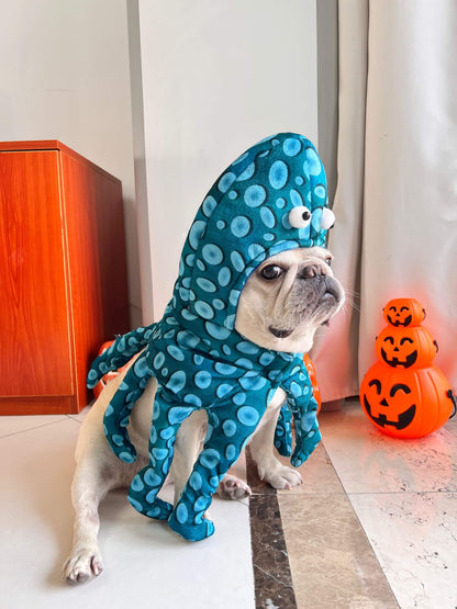 funny dog octopus halloween costumes