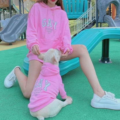 Dog Human Matching Hoodie Sweatshirt Clothes by Frenchiely.com