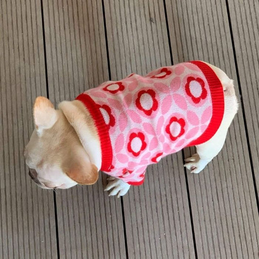 Red Floral Jumper dogpinkheartpulloversweaterforfrenchbulldogsbyFrenchiely02_10