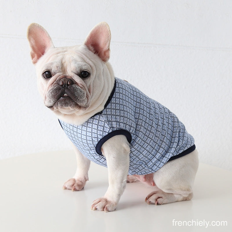 Dog Blue Bear Shirt for small medium dogs 
