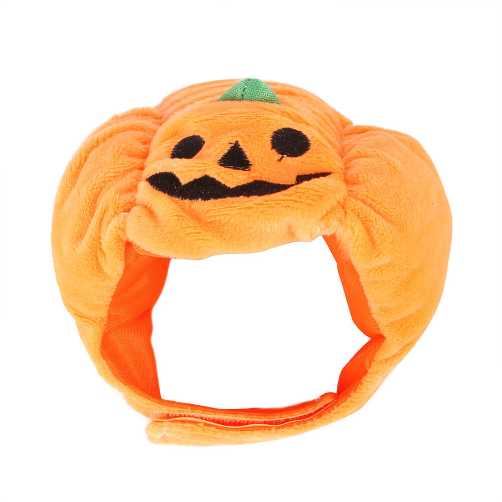 dog pumpkin costume hat snood large