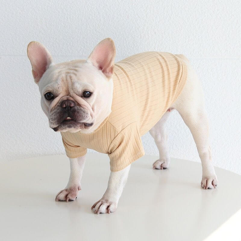 Dog Soft Stretchy Shirt with star for small medium dogs 