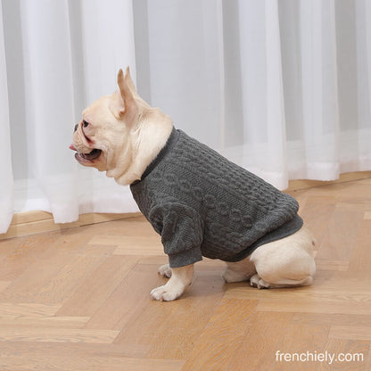 dog vintage crochet sweater for small medium dogs by Frenchiely