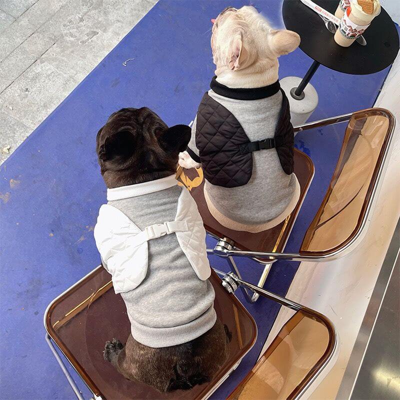 french bulldog pullover coat