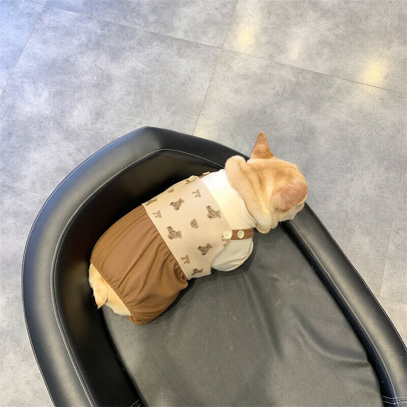 dog onesie jumpsuit for small medium dogs