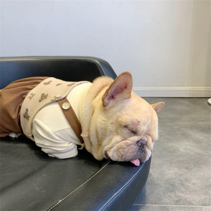 French bulldog winter overalls by Frenchiely